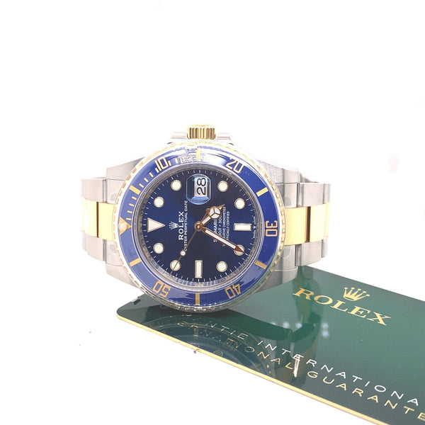 41mm Submariner Bluesy Date 2-Tone RX Watch By Ijaz Jewelers