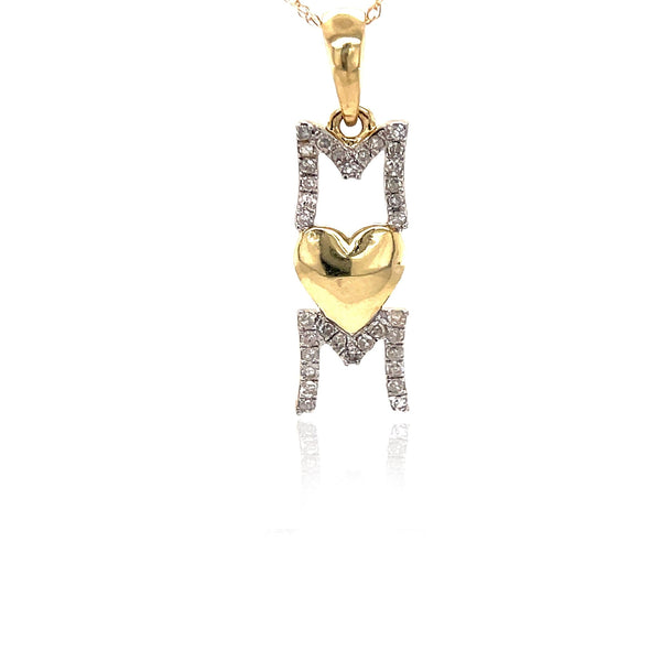 Diamond Mom Pendant By Ijaz Jewelers