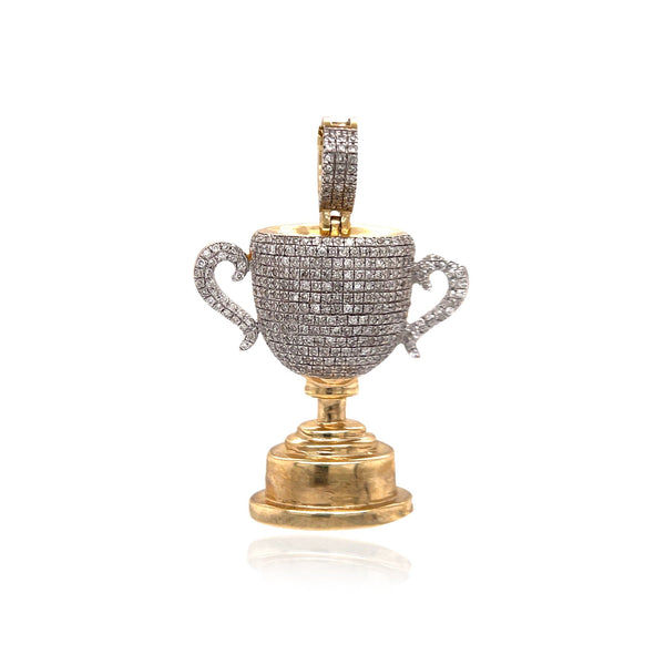 Diamond Trophy Pendant By Ijaz Jewelers