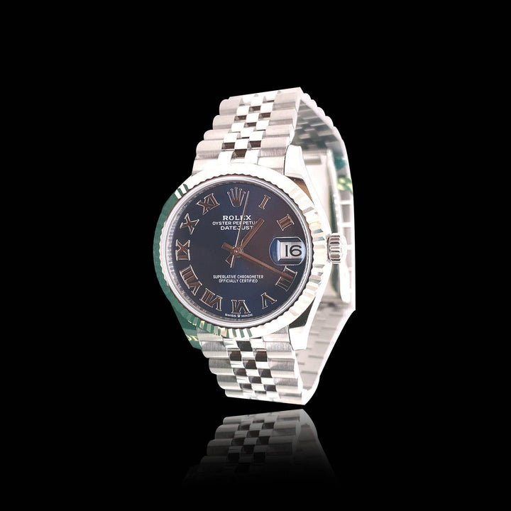 31 mm Stainless Steel Blue Dial Rolex Watch Model 2021 by Ijaz Jewelers