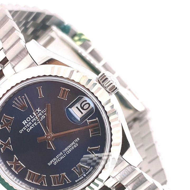 Stainless Steel Blue Dial Rolex Watch DateJust Model