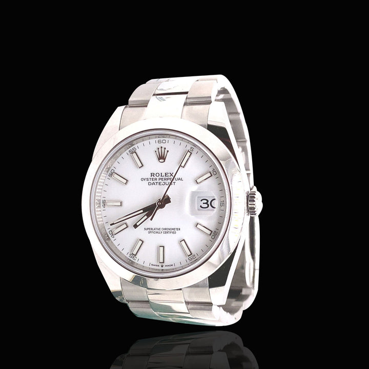 41mm Stainless Steel DateJust RX Watch