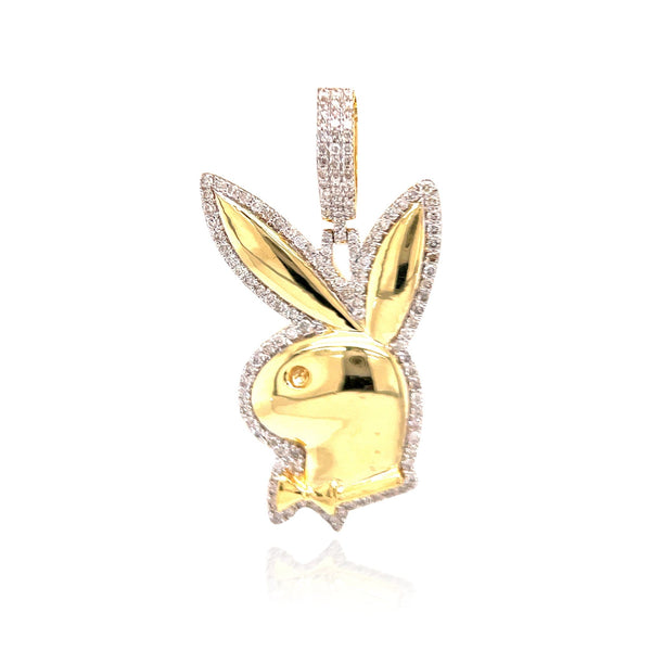 Diamond 0.65 ctw Playboy Bunny Pendant By Ijaz Jewelers