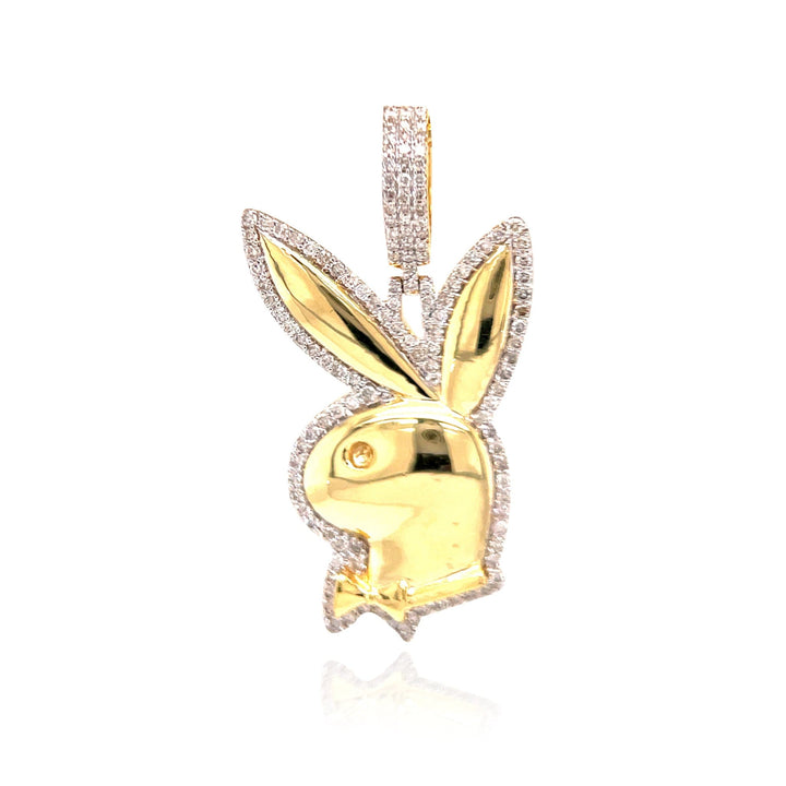 Diamond 0.65 ctw Playboy Bunny Pendant By Ijaz Jewelers
