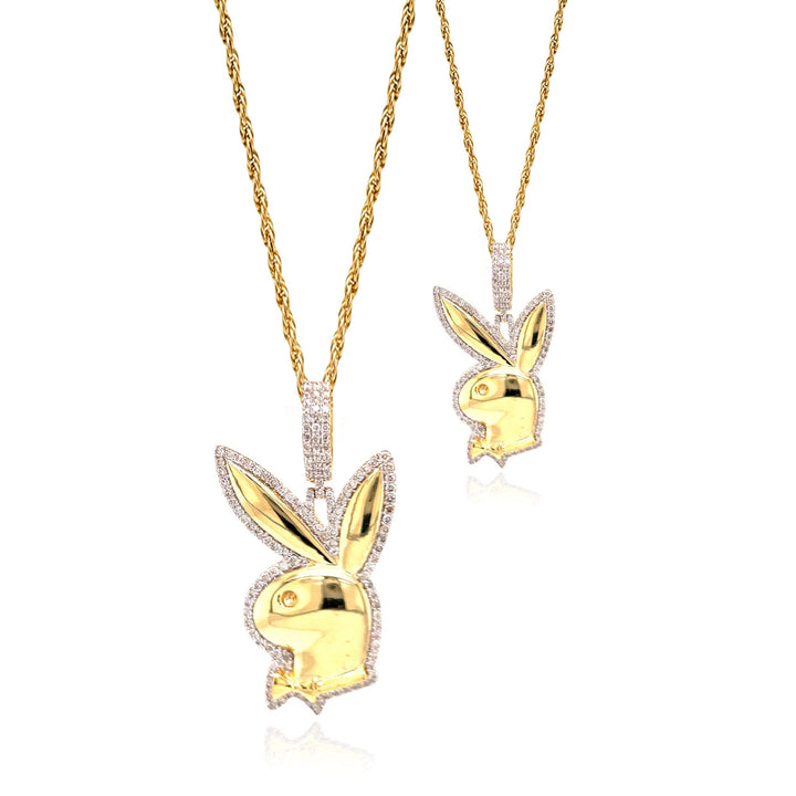 Diamond 0.65 ctw Playboy Bunny Pendant - The Jeweler Of Kings & Queens