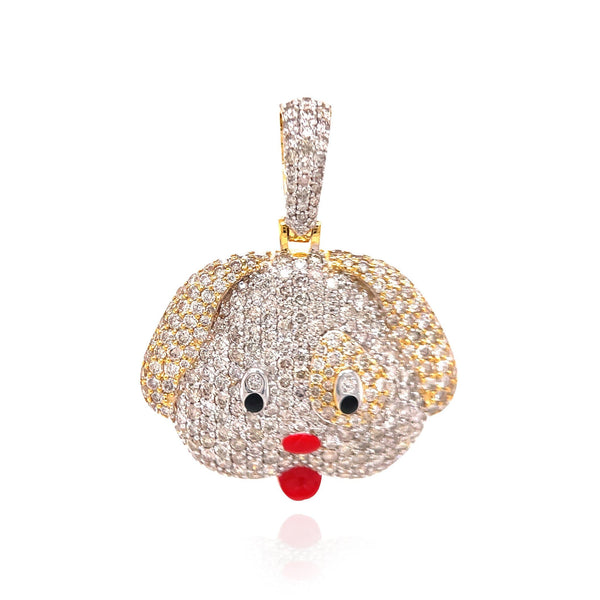 Diamond Puppy Pendant By Ijaz Jewelers