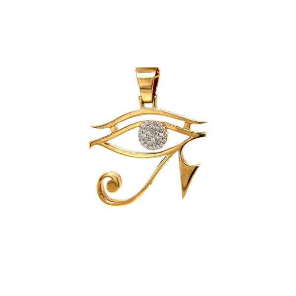 Diamond Eye Of Horus Pendant