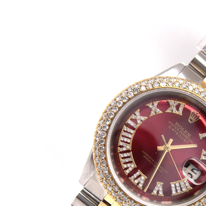 Two Tone Jubilee Double Row Diamond Bezel RX Watch - The Jeweler Of Kings & Queens