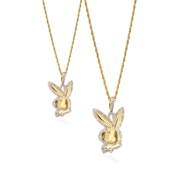 Diamond Playboy Bunny Pendant - The Jeweler Of Kings & Queens