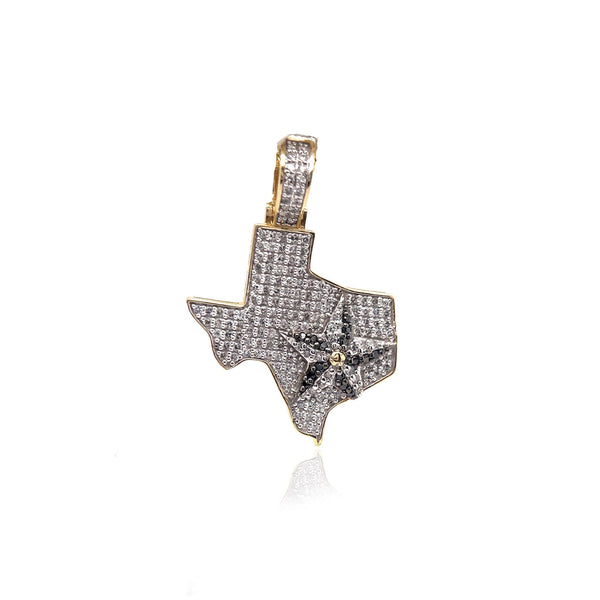 Diamond Texas Star Pendant By Ijaz Jewelers